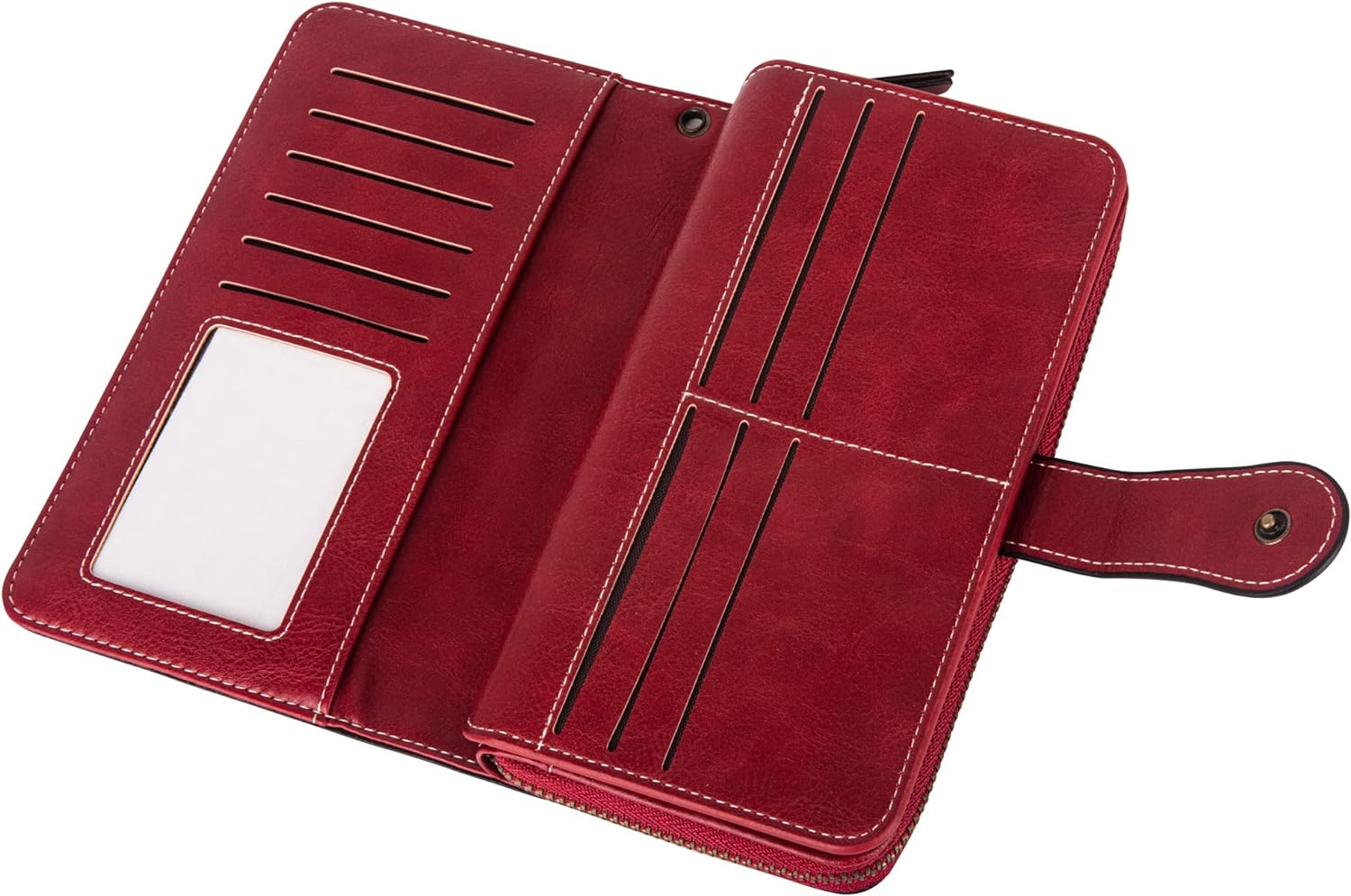 LeatherMax - Stylish Leather Wallet with Wrist Strap
