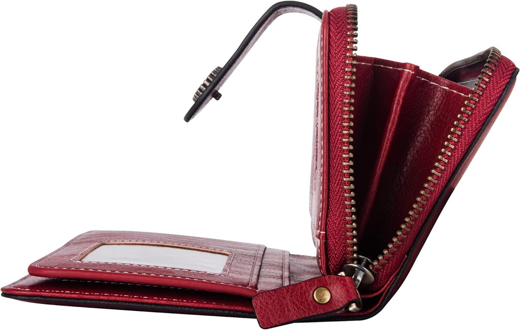 LeatherMax - Stylish Leather Wallet with Wrist Strap