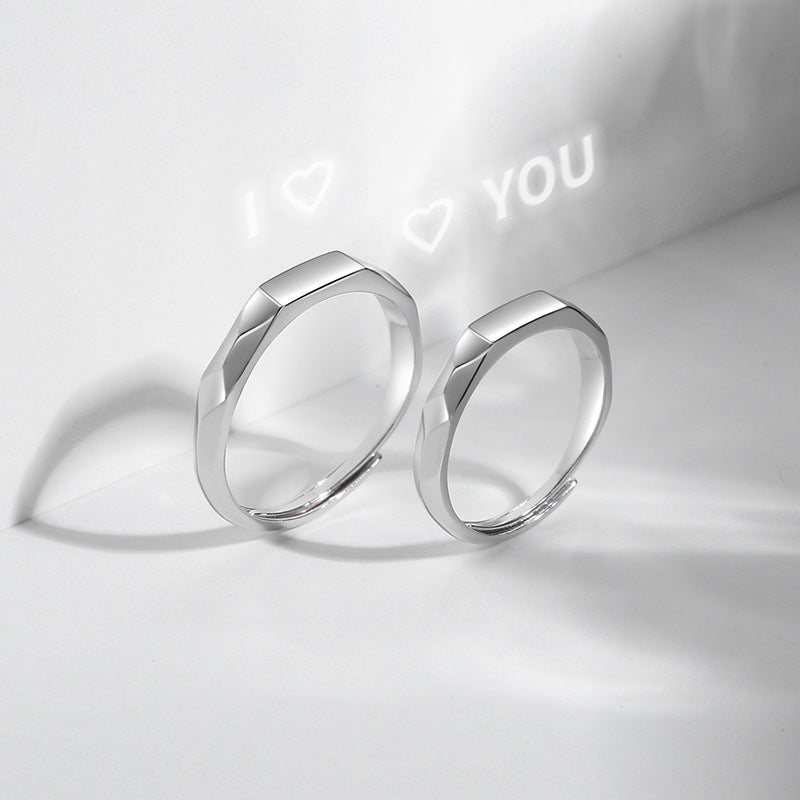 RadiantLove Ring – Enchanting Reflective Jewelry