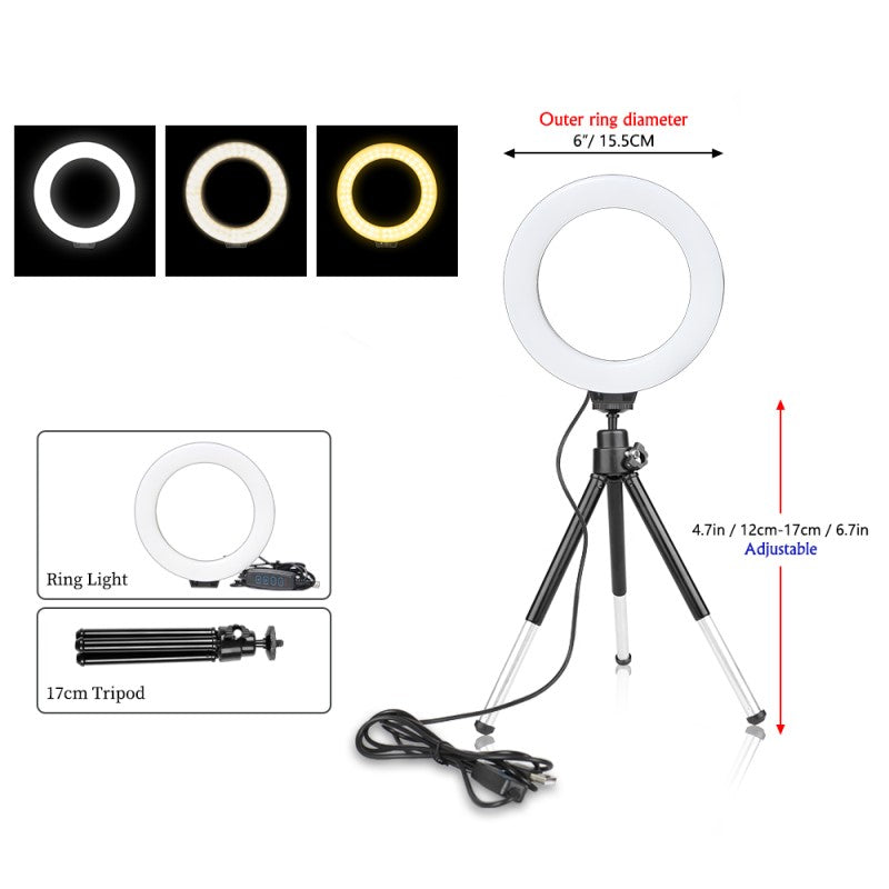 RubyGlow Ring Light – Perfect Lighting for Photos