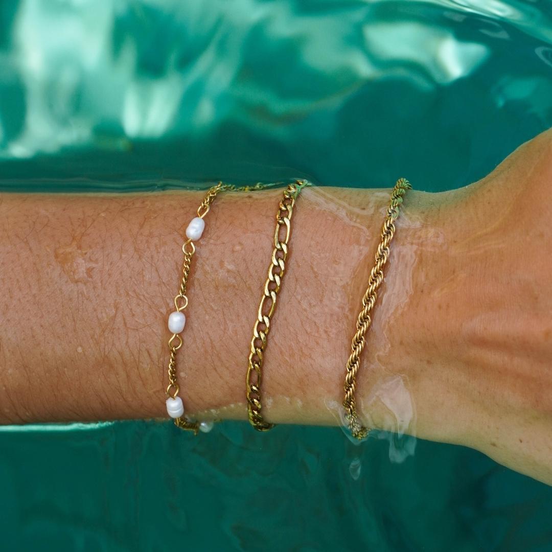 Sienna - Elegant Rotating Link Bracelet