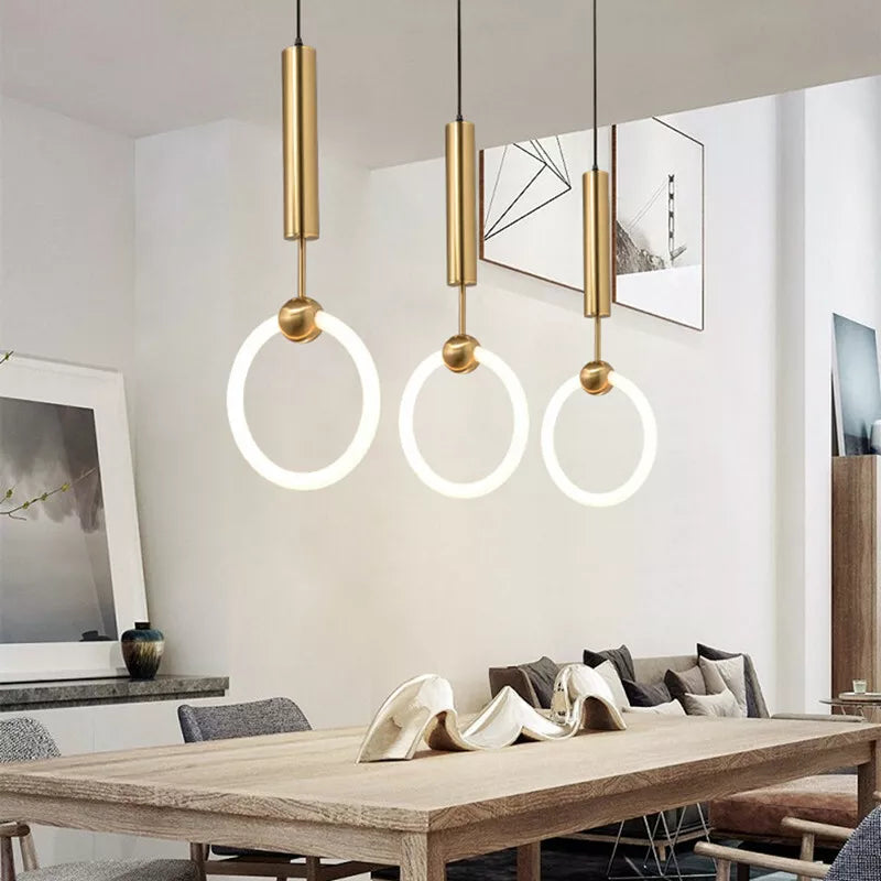 Nordic Elegance Ceiling Light - Scandinavian LED Pendant Lamp