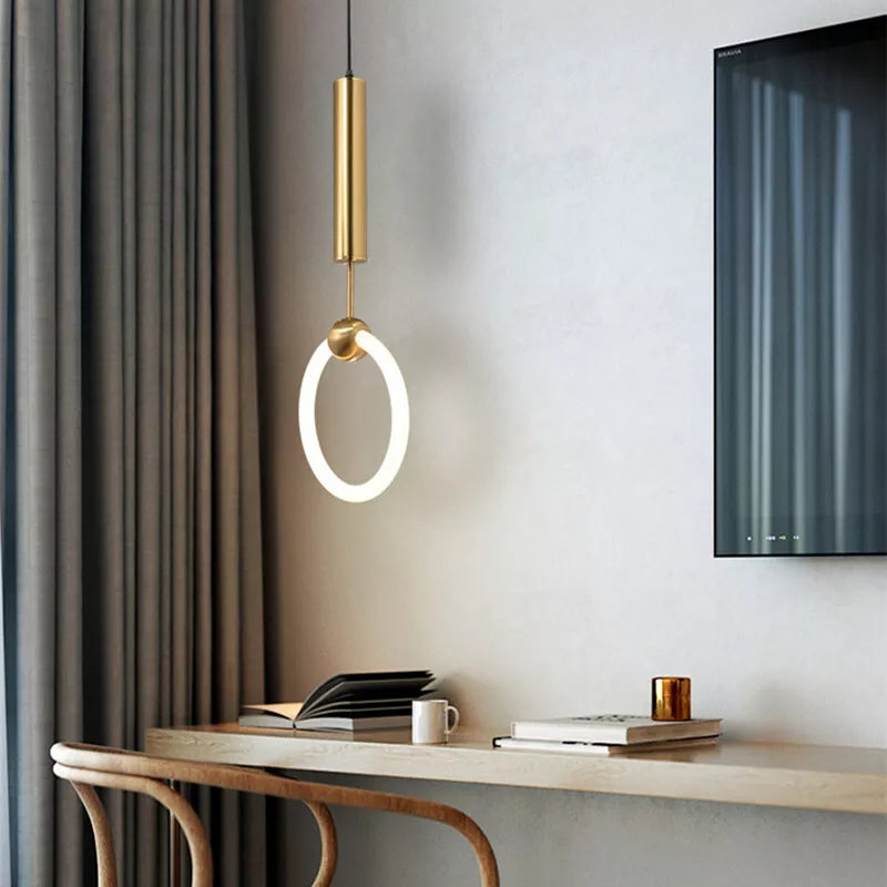 Nordic Elegance Ceiling Light - Scandinavian LED Pendant Lamp