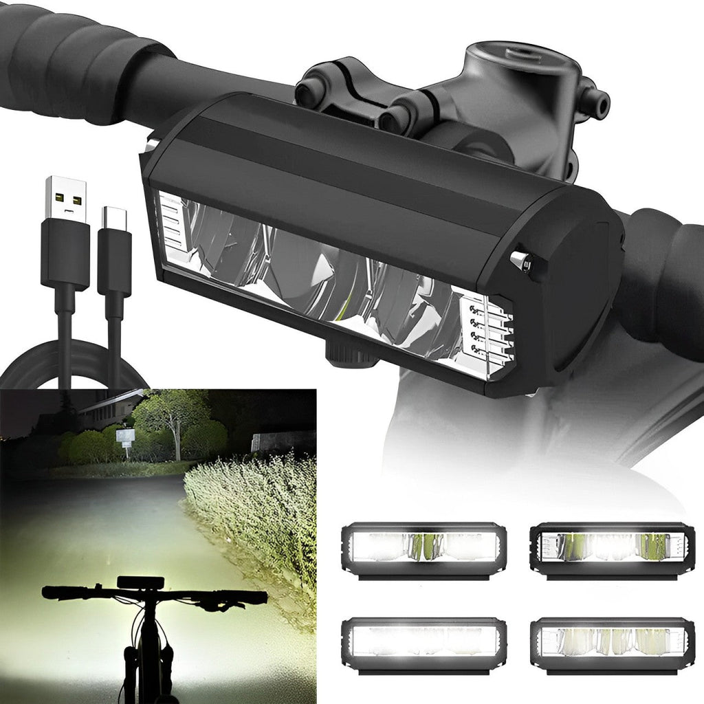 LichtFiets - Adjustable LED Bicycle Light for Safe Cycling