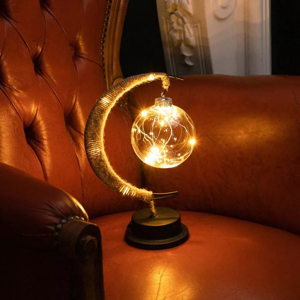 LunarGlow Table Lamp – Magical Moon Lamp for Dreamy Atmospheres