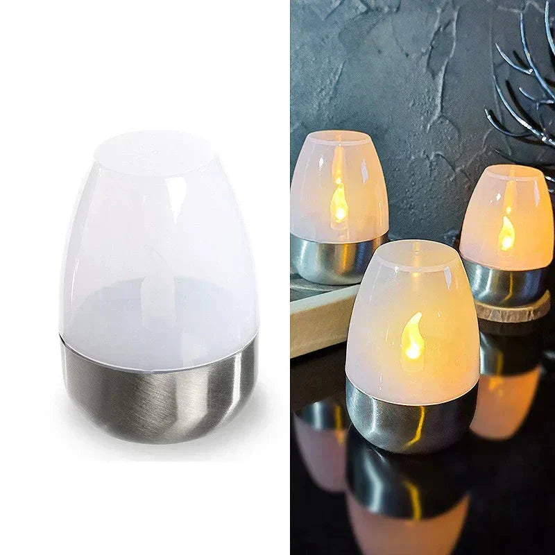CandelaSoleil – Elegant Solar Lantern for Garden and Patio