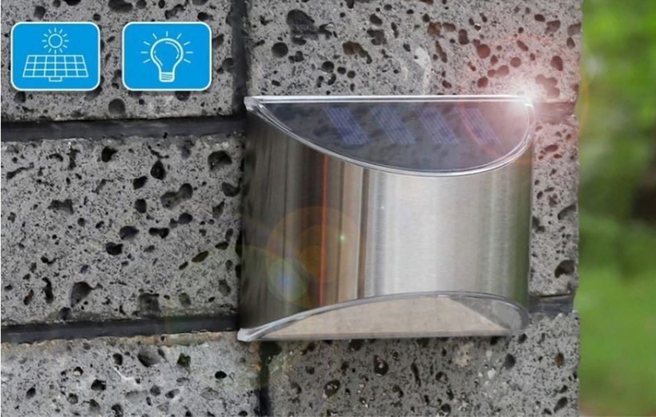 Wireless LED Solar Wall Lights Deluxe - Create the perfect ambiance in your garden!