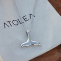 Elegant Elara Whale Tail Necklace