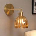 RetroLume – Tulip-Shaped Glass Wall Lamp Whiteh Vintage Charm