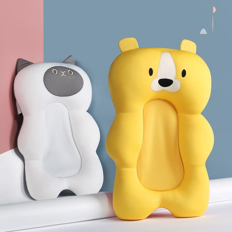 SnuggleSplash – Ergonomic Baby Bath Cushion for Comfort