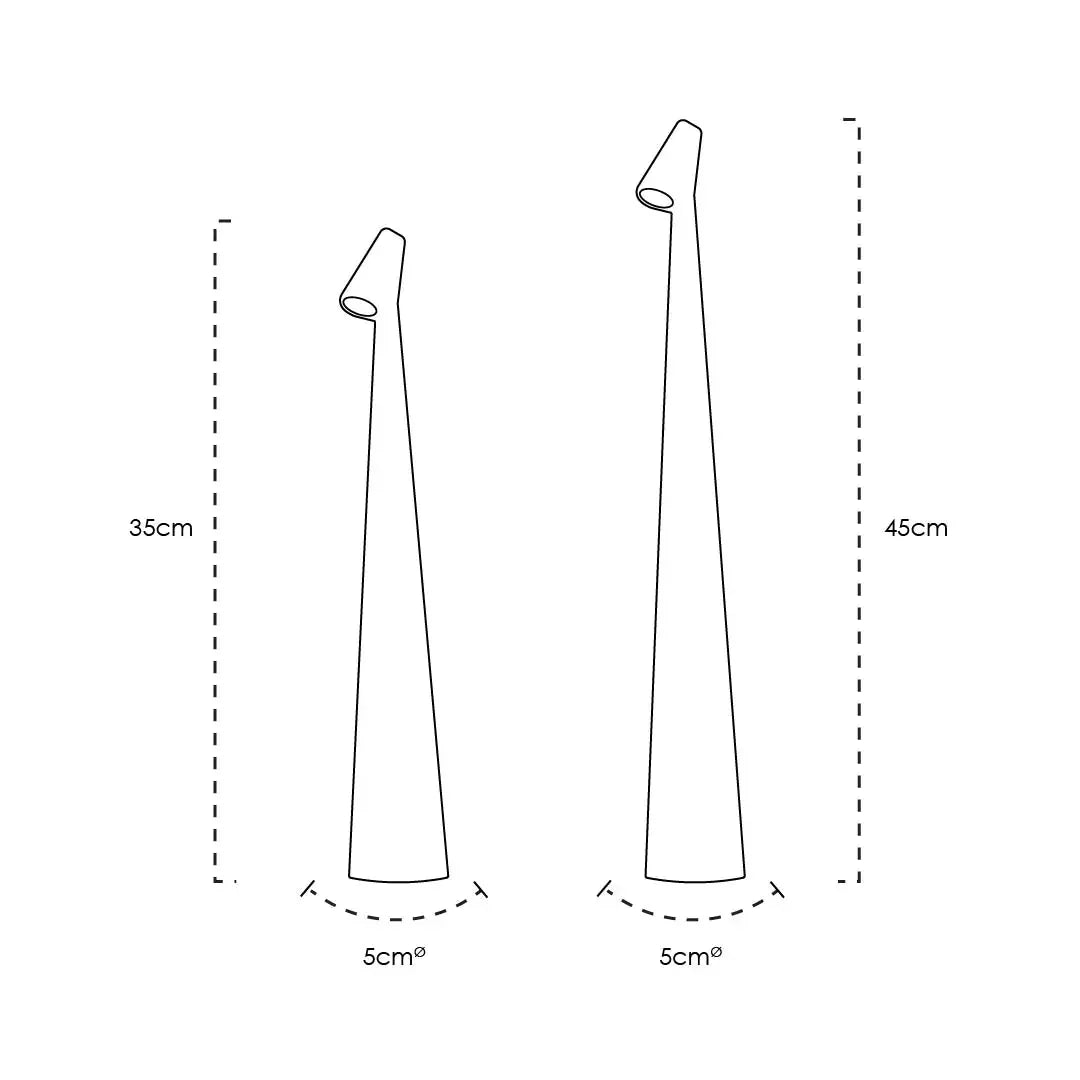 Spark Touch - Elegant Wireless Table Lamp with Adjustable Brightness