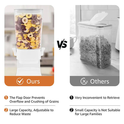 CerealKeeper - Elegant Cereal Dispenser for Kitchen