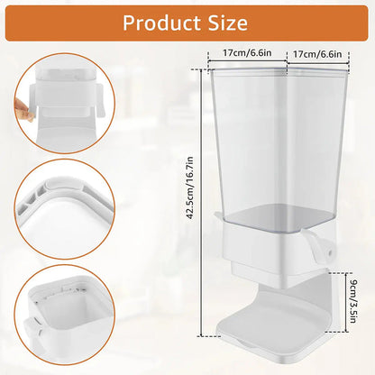 CerealKeeper - Elegant Cereal Dispenser for Kitchen