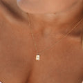 Enchanting Necklace with Radiant Zirconia - Celeste