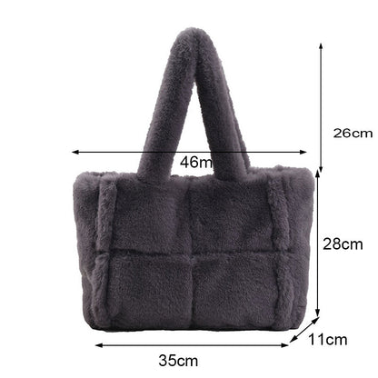 Pipa Plush Bag – Cozy Winter Handbag for Women