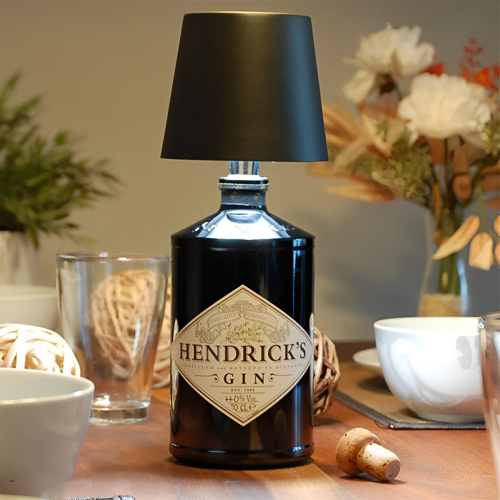 Cordless Bottle Lamp - Rechargeable lamp for bottles