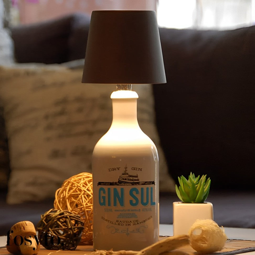Cordless Bottle Lamp - Rechargeable lamp for bottles