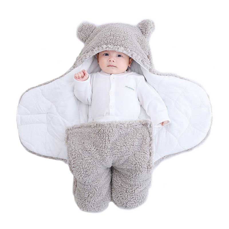 CosyCub - Soft Swaddle Sleeping Bag for Babies