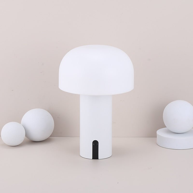 MushroomGlow - Elegant Wireless Table Lamp with Touch Control