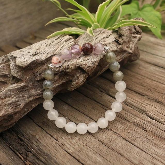 Seraphine Mala – Labradorite, Jade & Amethyst Gemstones