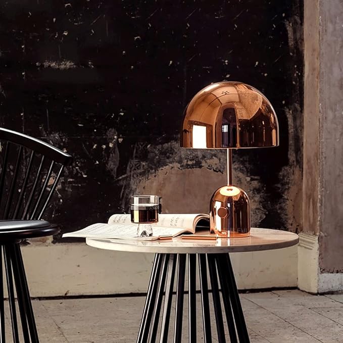 LuxeGlow Table Lamp - Elegant Copper Finish for Any Room