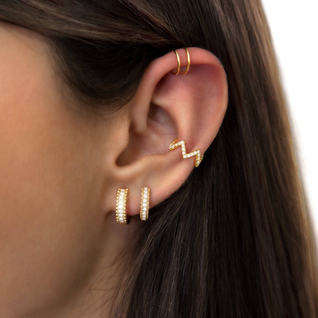 Enchanting Elara Zirconia Earrings