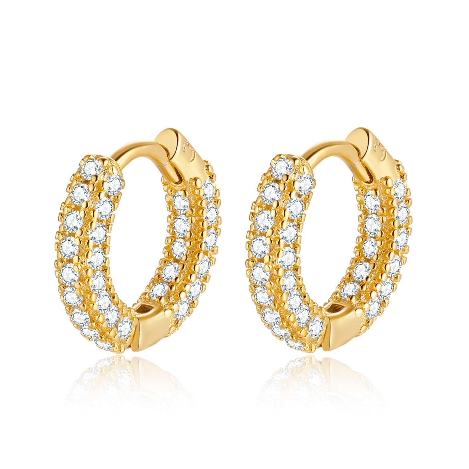 Enchanting Elara Zirconia Earrings