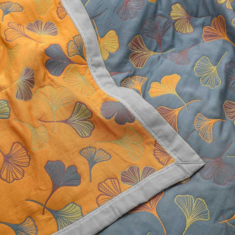 Luxury Duvet with Elegant Leaf Motif – Premium Cotton