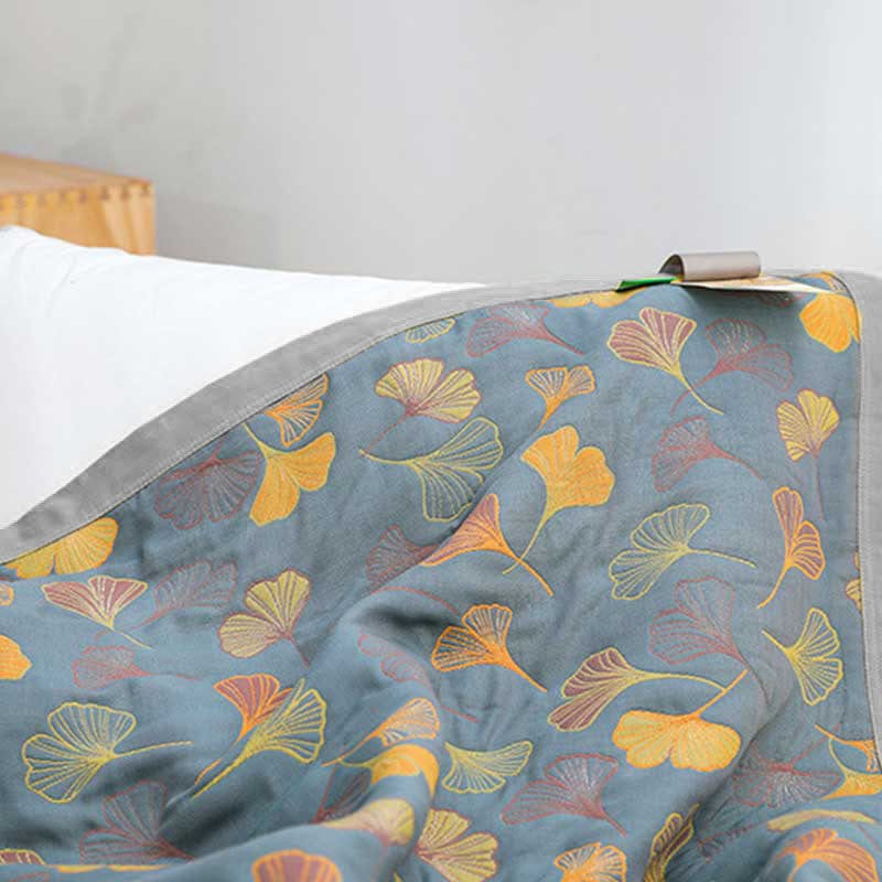 Luxury Duvet with Elegant Leaf Motif – Premium Cotton