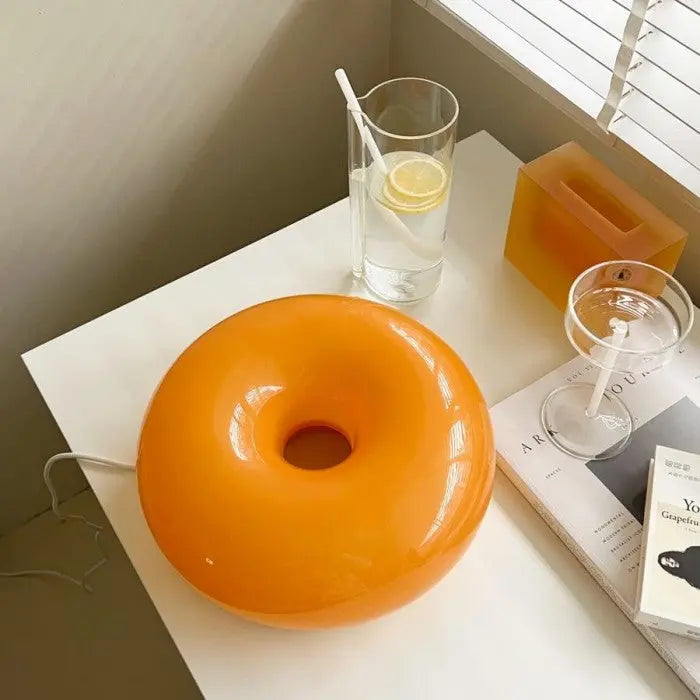 Donut Table Lamp - Donut-shaped Modern LED Table Lamp