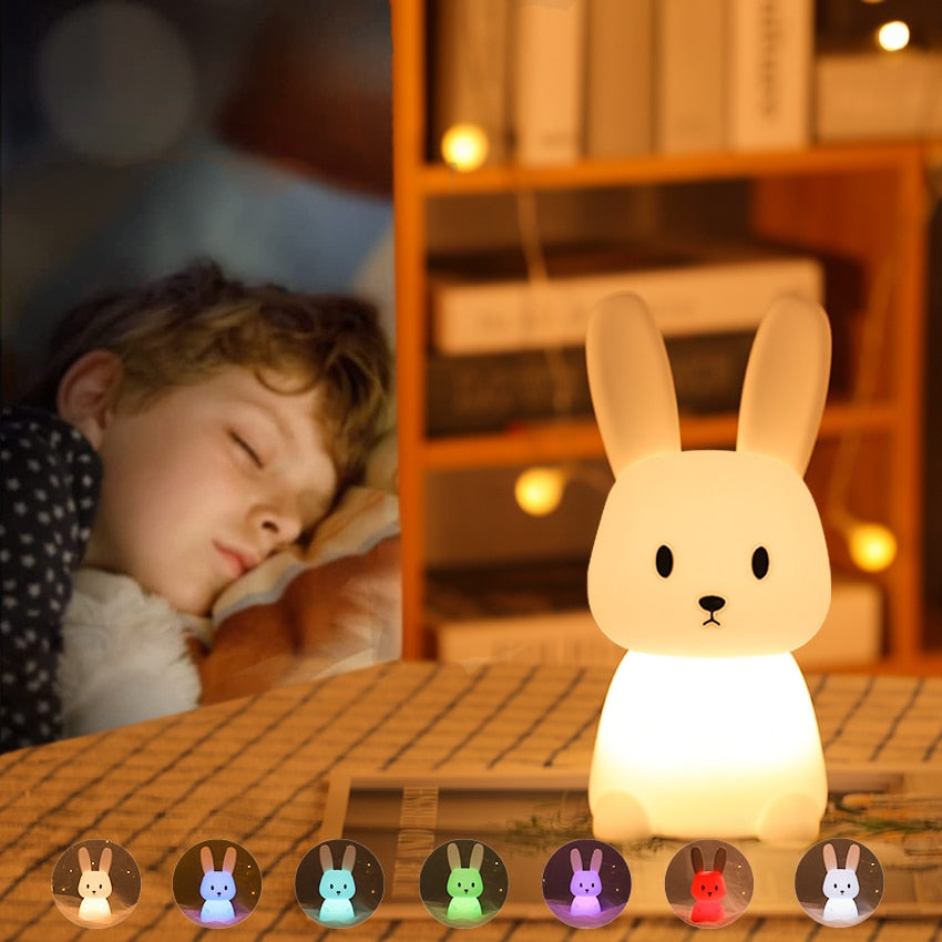 CozyGlow Night Light - Cute LED Animal Shape for Kids