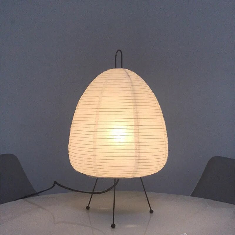 RadiantHue: Refined Rice Paper Lamp for Serene Lighting