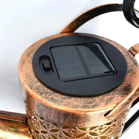 Wireless LED Solar Watering Can - Create a fantastic atmosphere in your garden!