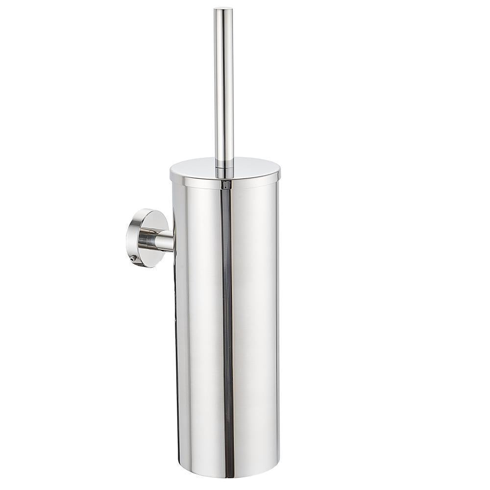 Stylish Wall-Mounted Toilet Brush Holder - Made of Stainless Steel
