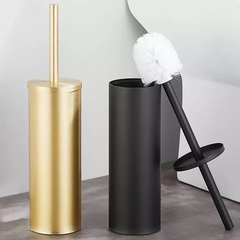 Luxury Gold Toilet Brush Holder - for Elegant Bathrooms