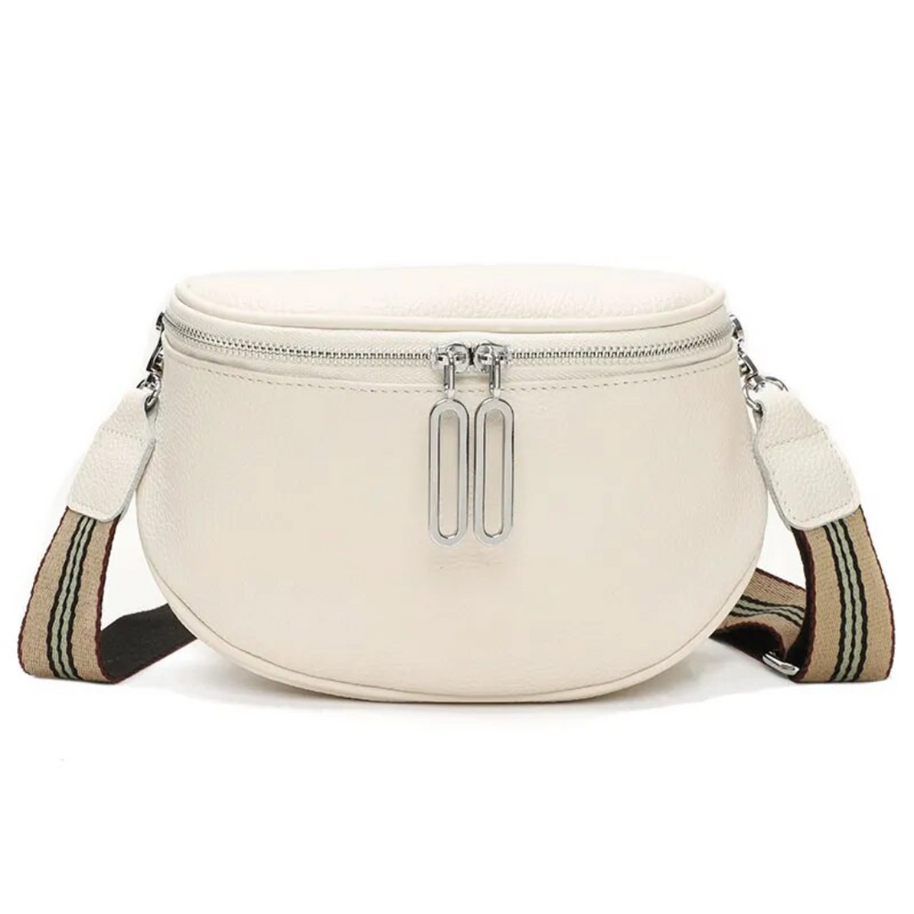 Lucy LeatherBag – Trendy and Cute Leather Saddle Bag