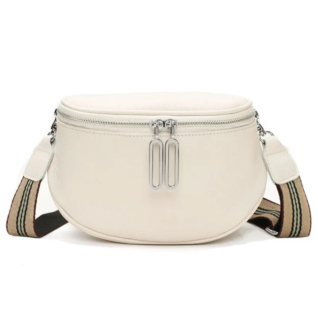 Lucy LeatherBag – Trendy and Cute Leather Saddle Bag