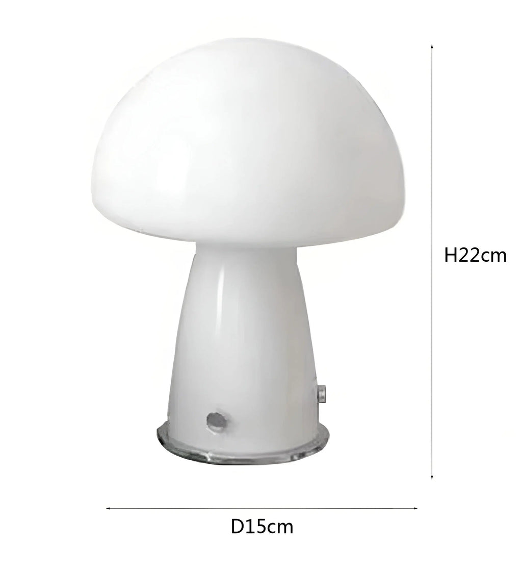 Scandinavian LED Mushroom Lamp - Elegance and Warmth for Your Interior