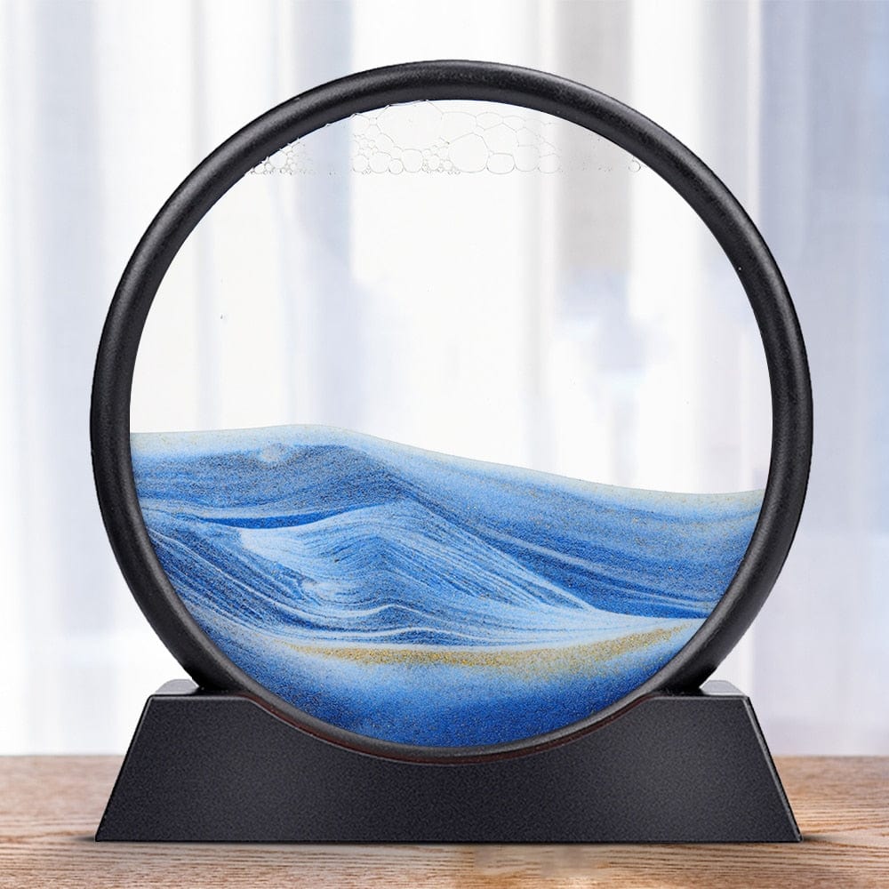 SereniSand - Elegant Sand Art for a Calming Atmosphere