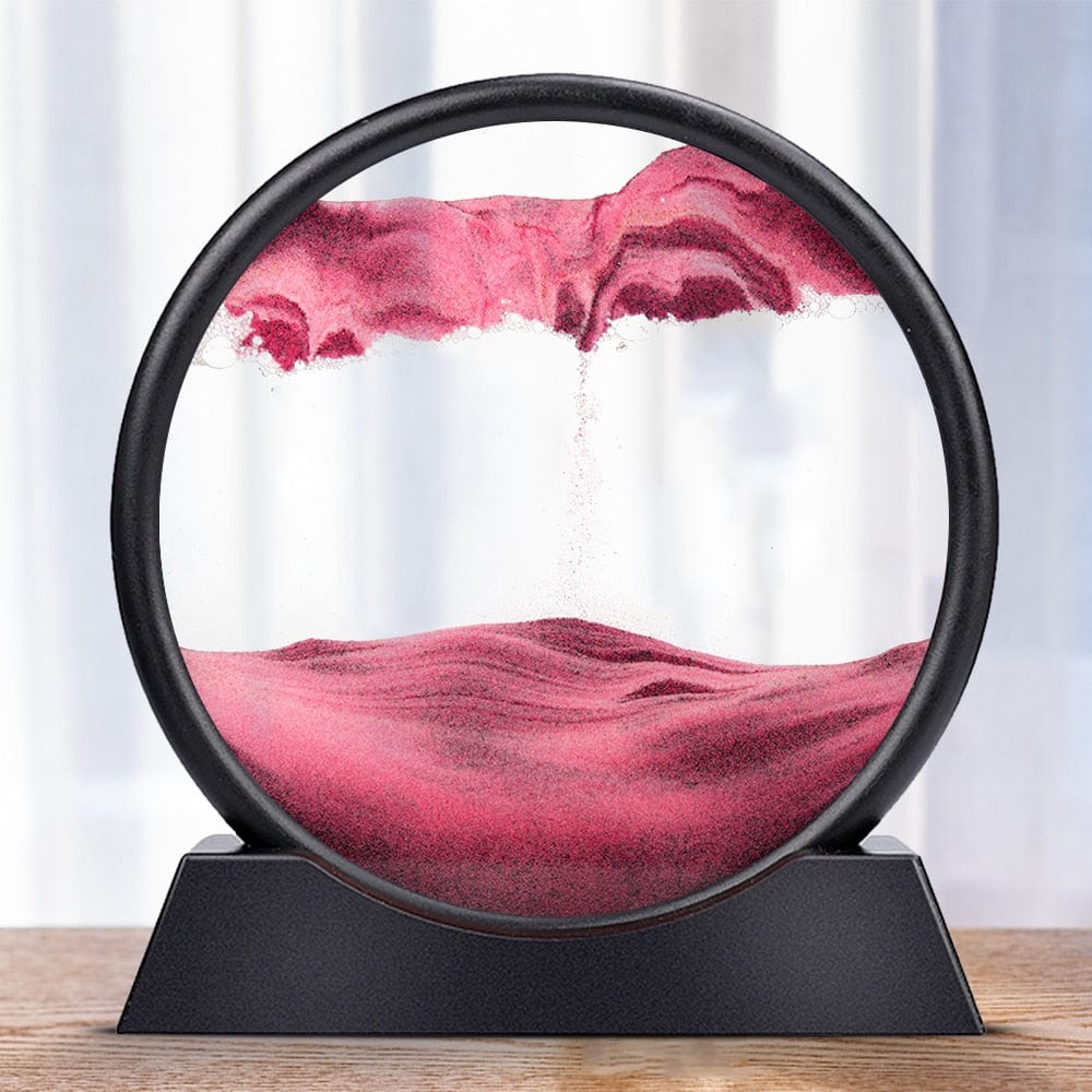 SereniSand - Elegant Sand Art for a Calming Atmosphere