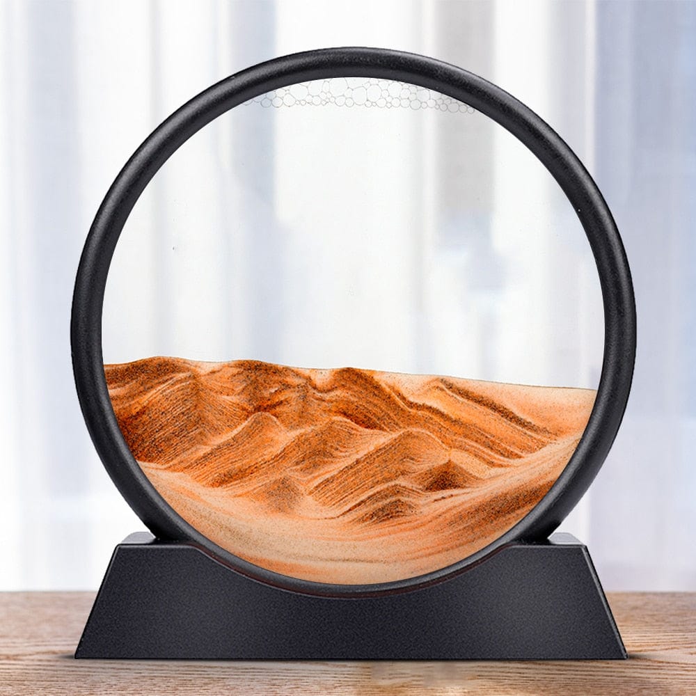 SereniSand - Elegant Sand Art for a Calming Atmosphere