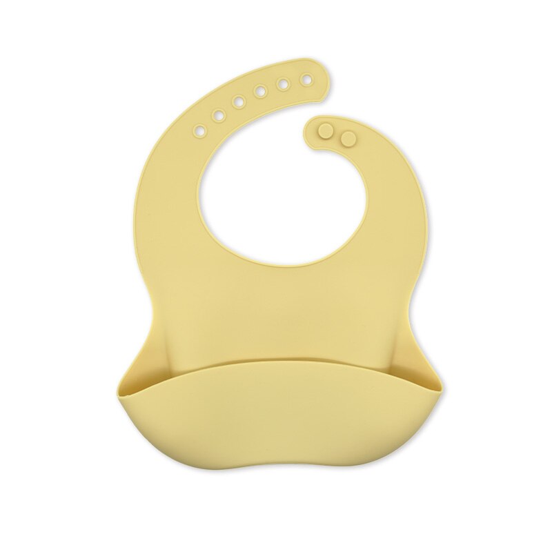 SiliconeBaby - Waterproof Children's Bib with Animal Print