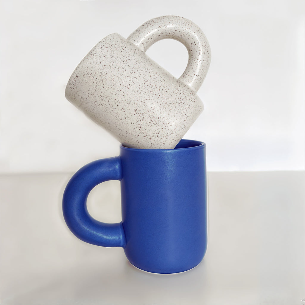 Athenea Cup – Luxury Porcelain Cup with Geometric Design