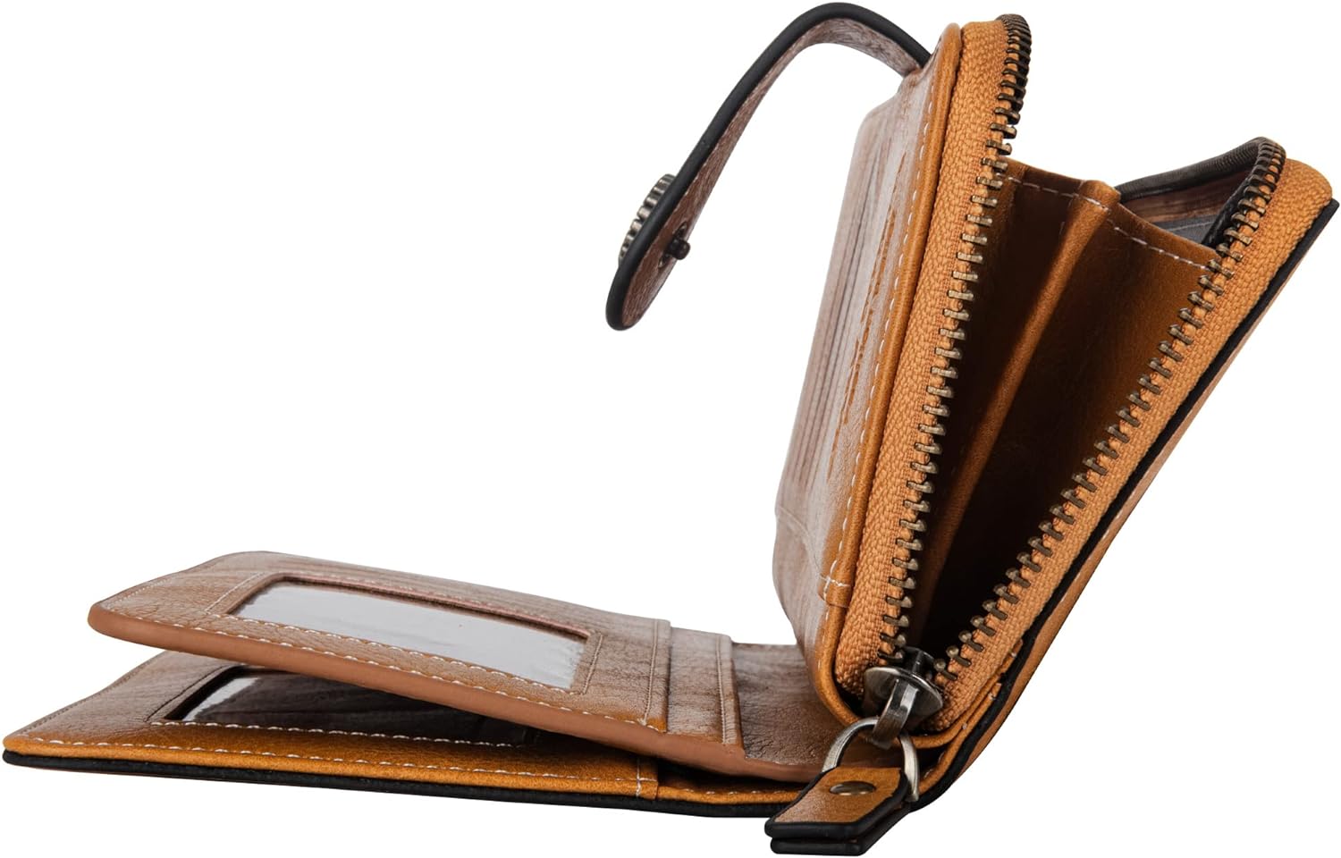 LeatherMax - Stylish Leather Wallet with Wrist Strap