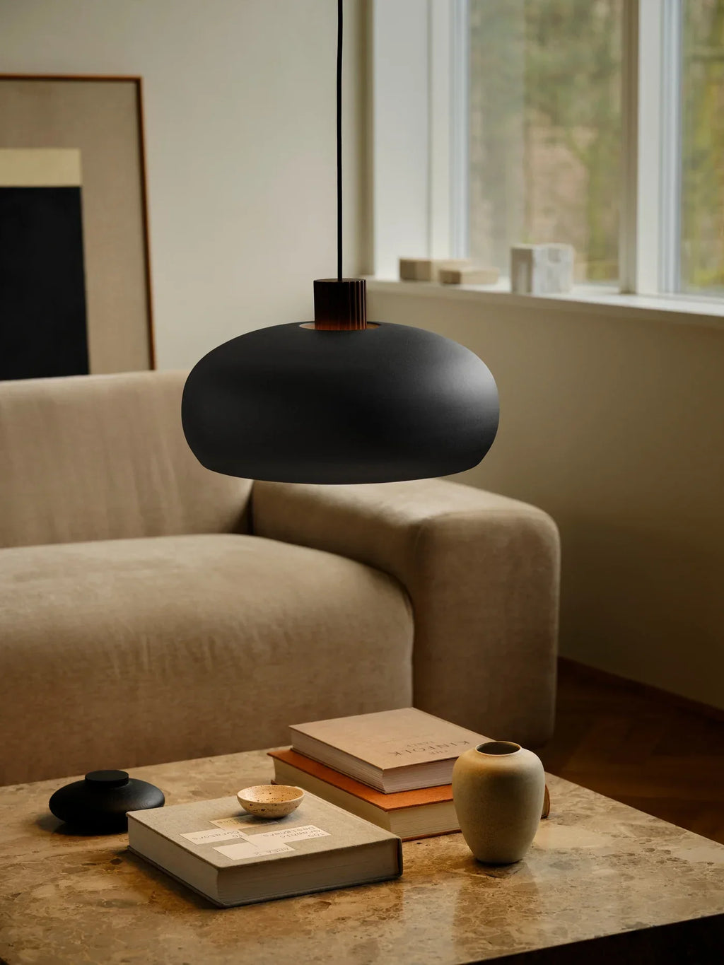 Aurelio Design Light – Black Wooden Pendant Lamp E27