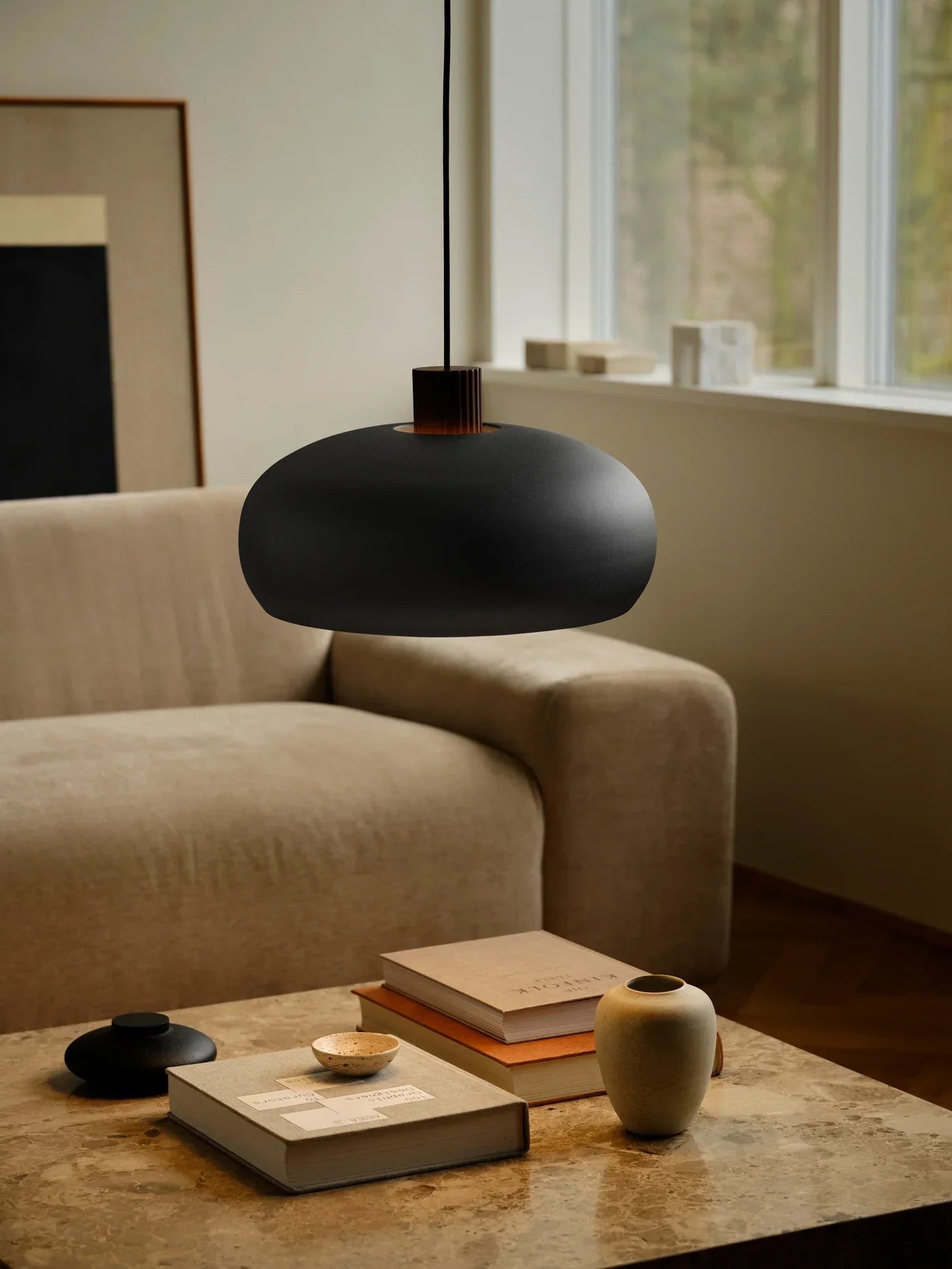 Aurelio Design Light – Black Wooden Pendant Lamp E27